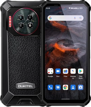 Мобільний телефон Oukitel WP19pro 8/256GB Black (6931940735711)