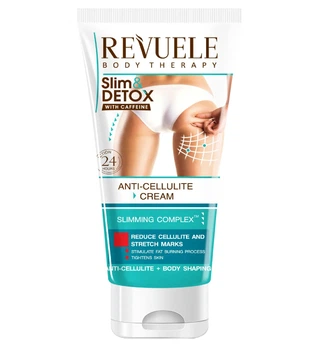 Антицелюлітний крем Revuele з кофеїном Slim & Detox 200 мл 3800225901383