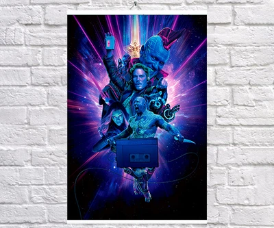 Постер BEGEMOT Вартові галактики Guardians of the Galaxy 40x61 см (1120951)