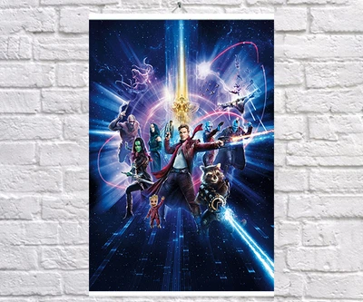 Постер BEGEMOT Вартові галактики Guardians of the Galaxy 40x61 см (1120946)