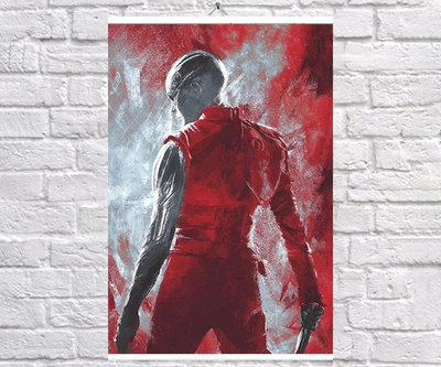 Постер BEGEMOT Мстители Супергерои MARVEL Небула Стражи Галактики 40x61 см (1120992)