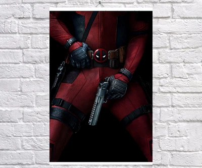 Постер BEGEMOT Супергерои MARVEL Дедпул Уэйд Уилсон Deadpool 40x61 см (1121116)