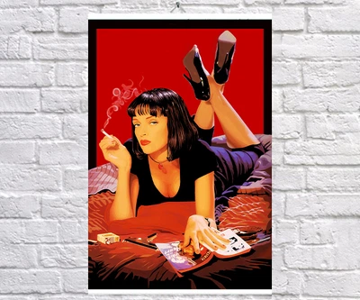 Постер BEGEMOT Криминальное чтиво Pulp Fiction 61x90 см (1121197-1)