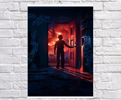 Постер плакат BEGEMOT Очень странные дела. Stranger Things 40x61 см (1121671)