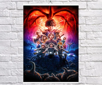 Постер плакат BEGEMOT Очень странные дела. Stranger Things 61х90 см (1121673-1)