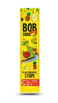 Натуральні Грушево-Ананасові Страйпси ТМ BOB SNAIL (пастила без цукру)