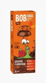 Натуральні Цукерки в Молочному шоколаді Хурма ТМ BOB SNAIL (РАВЛИК БОБ) 30 г