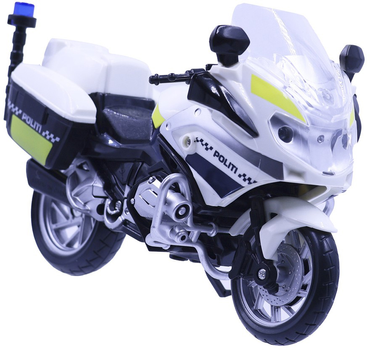 Поліцейський мотоцикл Motor 112 Impulse зі світлом і звуком (5704907950639)