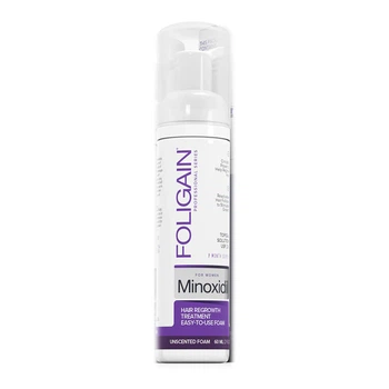 Піна Foligain Minoxidil (міноксидил) від випадіння та для росту волосся з 2% міноксидилом для жінок (1фл. - 60мл.)