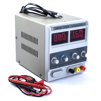 Лабораторний блок живлення одноканальний YIHUA PS-1502DD 15W, 0-15VDC