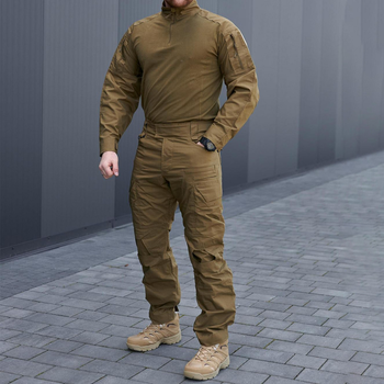 Мужской костюм Tactical Group Gen 5 рип-стоп убакс + штаны койот размер 3XL