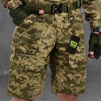 Чоловічі шорти Armor ріп-стоп з D-кільцями на поясі піксель розмір XL