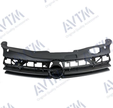 Решетка радиатора AVTM Opel Astra H 03-07 черная без хромированных накладок Опель Астра Х АМ0037619
