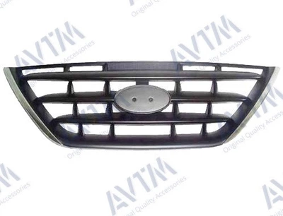 Решетка радиатора AVTM Hyundai Elantra 04-06 хром черная Хендай Элантра АМ0037473