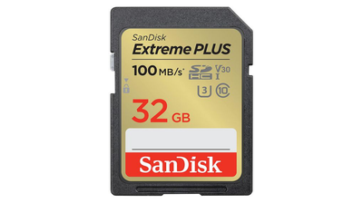 Карта памяти SD 32Gb SanDisk Extreme Plus (SDSDXWT-032G-GNCIN)
