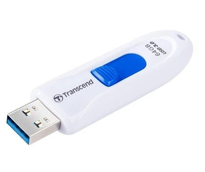 Флешка USB 3.0 64Gb Transcend JetFlash 790 White (TS64GJF790W)