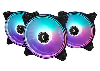 Кулер для корпуса Chieftec Nova Set 3-Pack (NF-3012-RGB)
