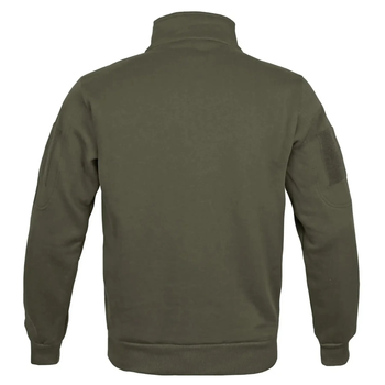 Реглан тактический на молнии TACTICAL SWEAT-SHIRT WITH ZIPPER M RANGER GREEN