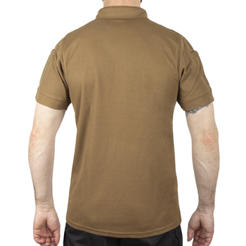 Футболка Поло тактическая TACTICAL QUICK DRY POLOSHIRT L DARK COYOTE