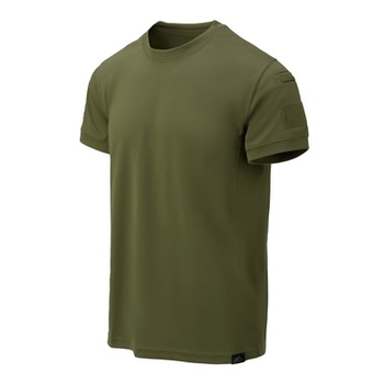 Футболка потовідвідна Helikon-Tex TACTICAL T-Shirt TopCool Olive Green S