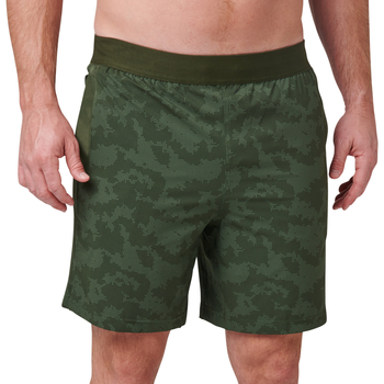Шорты тренировочные 5.11 Tactical® PT-R Havoc Shorts XL Kombu Green Atmos Dot Camo