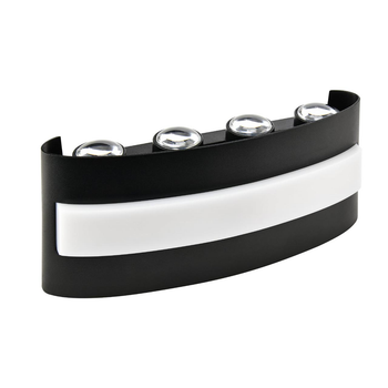 Фасадний LED світильник 14W Horoz Electric настінний 4200К чорний IP65 NEUTRON-14