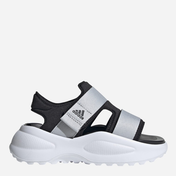 Sandały dziecięce dla dziewczynki sportowe Adidas Mehana Sandal Kids ID7910 33 Biały/Czarny (4066765025913)