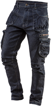 Штани робочі NEO Tools Denim 81-229 5 кишень XS Сині (5907558439540)