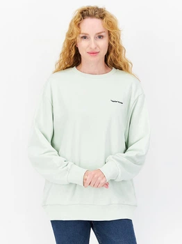 Свитшот женский NA-KD 1726-000000-9444 M Мятный с принтом (7325944143754)