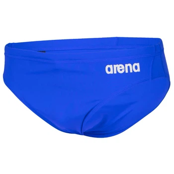 Плавки-слипы для парней Arena TEAM SWIM BRIEFS SOLID синий, белый детский 152см (004774-720)