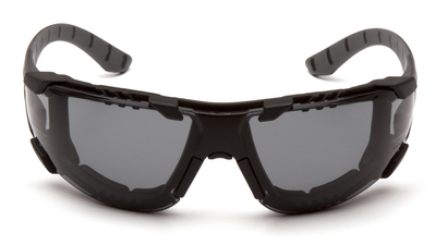 Очки защитные с уплотнителем Pyramex Endeavor-Plus (gray) H2MAX Anti-Fog