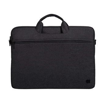 Сумка-чохол для ноутбука 15.6"", Black, нейлонова, ділова, міська, плоска з кишенею для аксесуарів, підходить для ноутбуків до 15.6"" або документів, ArmorStandart (ARM71689)