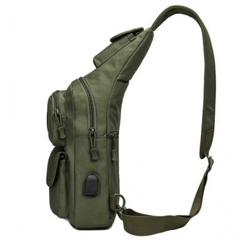 Тактична сумка 5L khaki / універсальна/ військова/ плечова