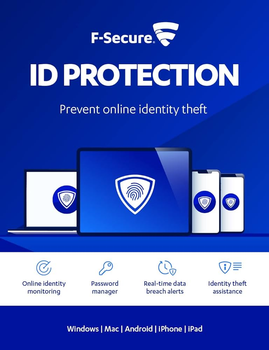 Antywirus F-Secure ID Protection 10 urządzeń 1 rok (FCKRBR1N010E2)
