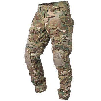 Военные тактические штаны Yevhev (IDOGEAR) G3 с наколенниками Multicam Размер XL
