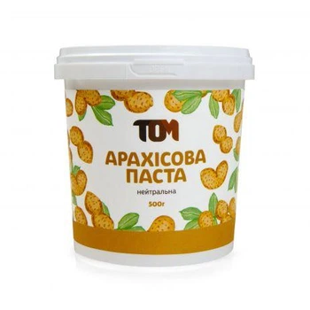 Арахісова паста TOM 500 грам.