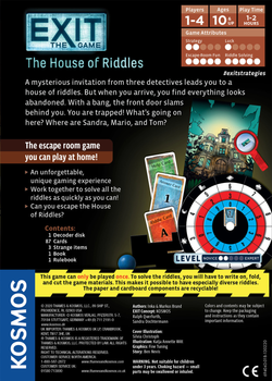 Настільна гра Exit: The House of Riddles (0814743014251)