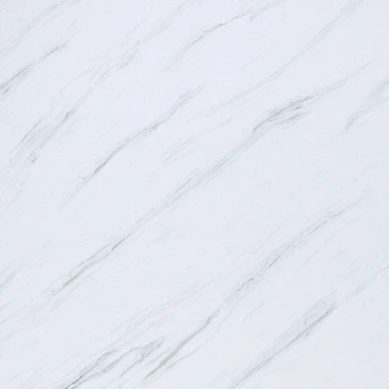 Декоративная ПВХ плита греческий белый мрамор 600*600*3mm (S) SW-00001623