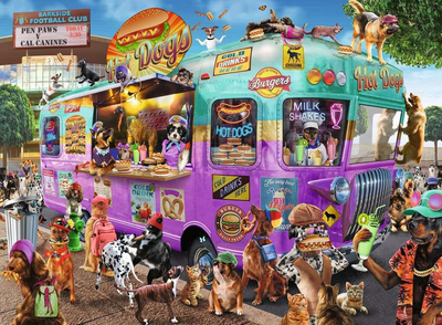 Пазл Ravensburger Hot Diggity Dogs 300 елементів (4005556134168)