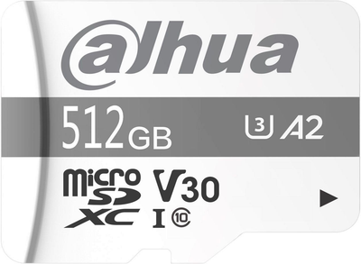 Карта пам'яті Dahua MicroSD P100 512GB Class 3 (DHI-TF-P100/512G)