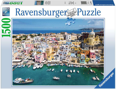 Puzzle Ravensburger The Colors Of Procida 1500 elementów (4005556175994)