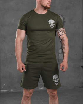 Літній комплект Skull olive ВТ1167 M