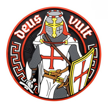 Нашивка M-Tac DEUS VULT 3D ПВХ 2000000010212