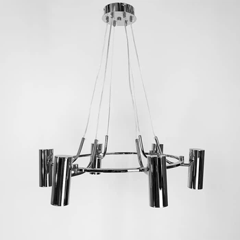 Люстра подвесная Light House LNF-17439/6 CH хром (цоколь GU10)