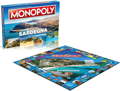 Gra planszowa Winning Moves Monopoly The Most Beautiful Villages In Italy Sardinia (5036905054720)