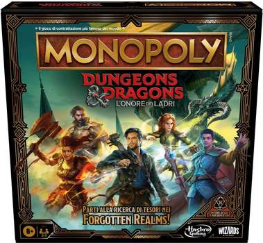 Gra planszowa Hasbro Monopoly Dungeons And Dragons Movie Honor Among Thieves (5010994202071)