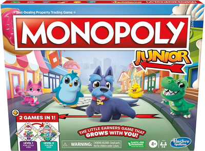 Набір настільних ігор Hasbro Monopoly Junior 2 в 1 (5010996134820)