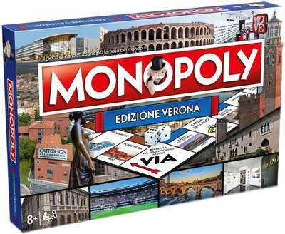 Gra planszowa Winning Moves Monopoly Verona (5036905036849)