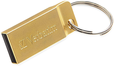 Флеш пам'ять Verbatim Metal Executive 16GB USB 3.0 Gold (0023942991045)