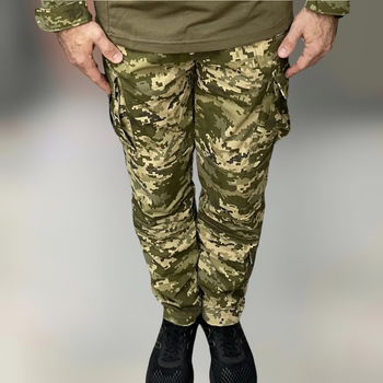 Брюки тактические, коттон (хлопок), украинский пиксель, Wolftrap, размер XL, тактические штаны для военных